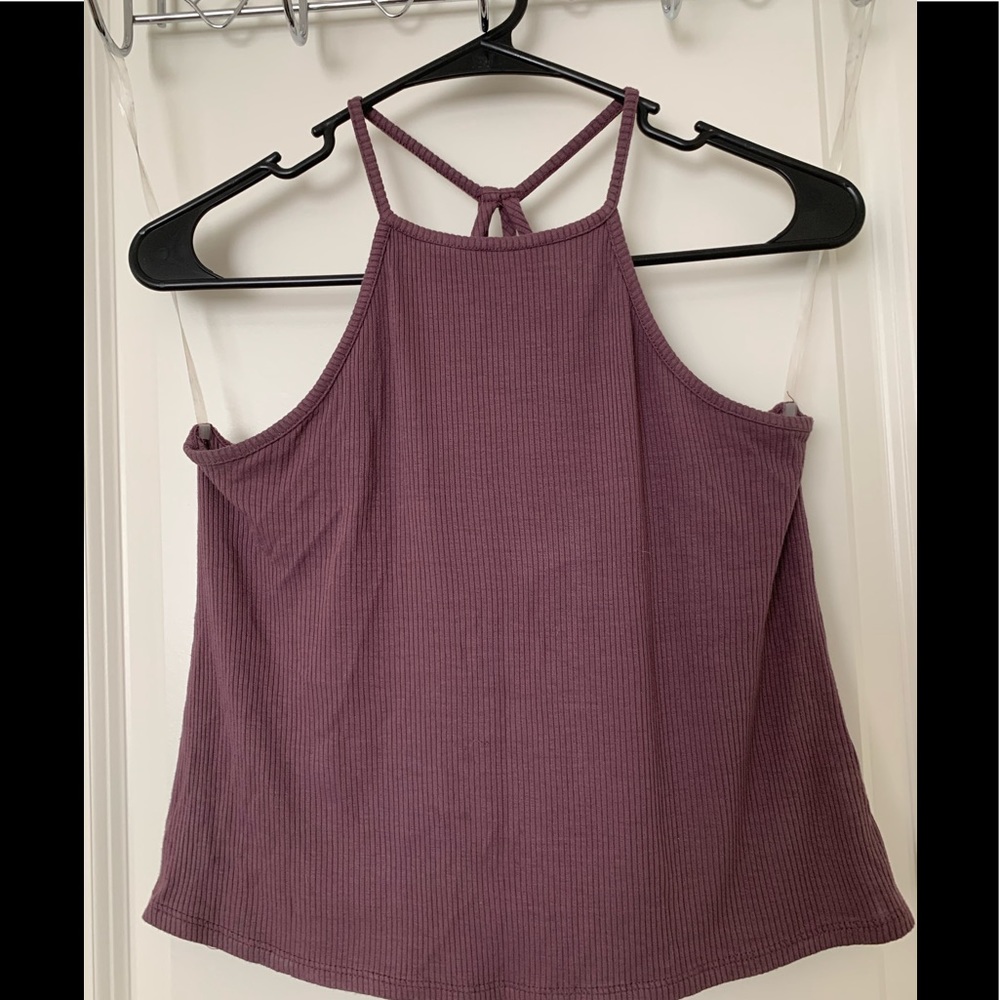 High neck tank top